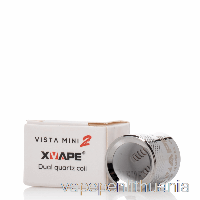 Xvape Vista Mini 2 Keitimo Ritės Dvigubas Kvarcinis šildymo Purkštuvas Vape Skystis